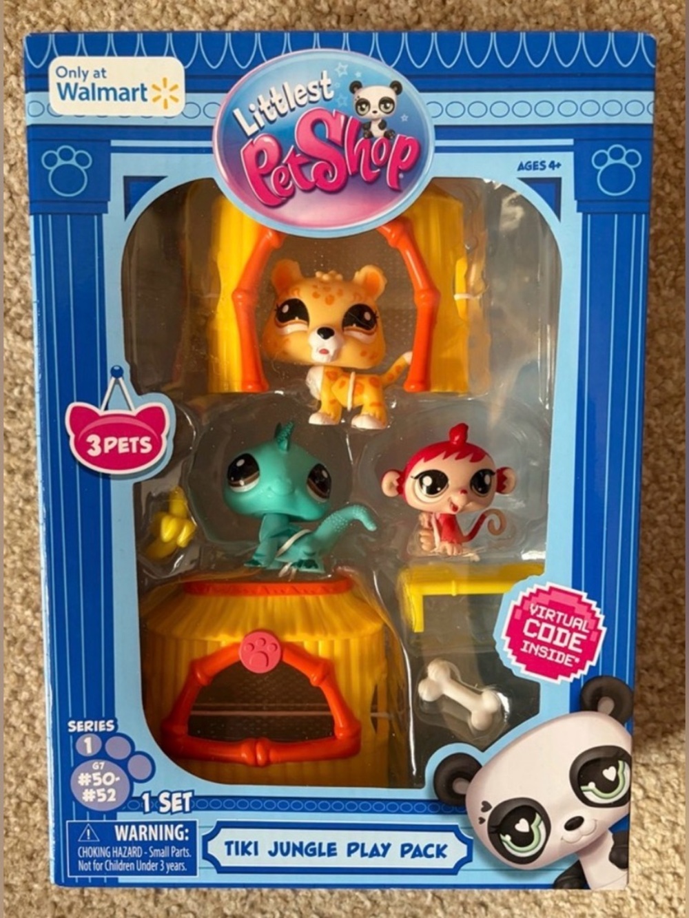 Littlest pet shop tiki jungle play pack New